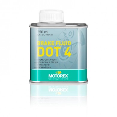 Líquido de Frenos MOTOREX DOT 4 Lata 250 ml.